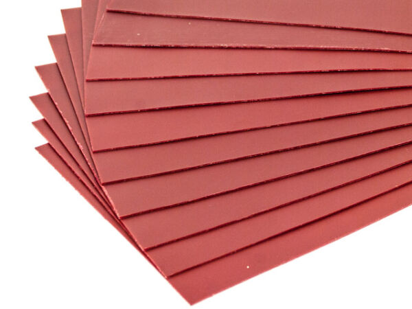 Platos de Cera Rojo Set de 10 para Tableros de Cera