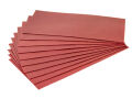Wax plates red 10er set for wax plates