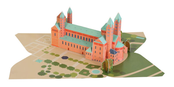 Dom zu Speyer Bastelbogen