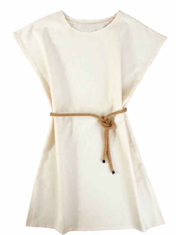 Roman tunic Spartacus, cotton with belt, 5-10 years