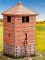 Schreiber-Bogen, torre de vigilancia romana de madera, fabricación de modelos de cartón