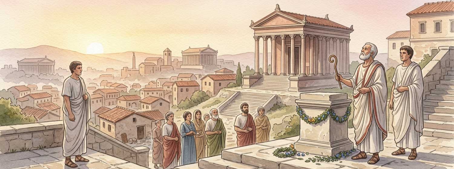Quirinal: Heiligtümer der Salus und des Sol Indiges im römischen August