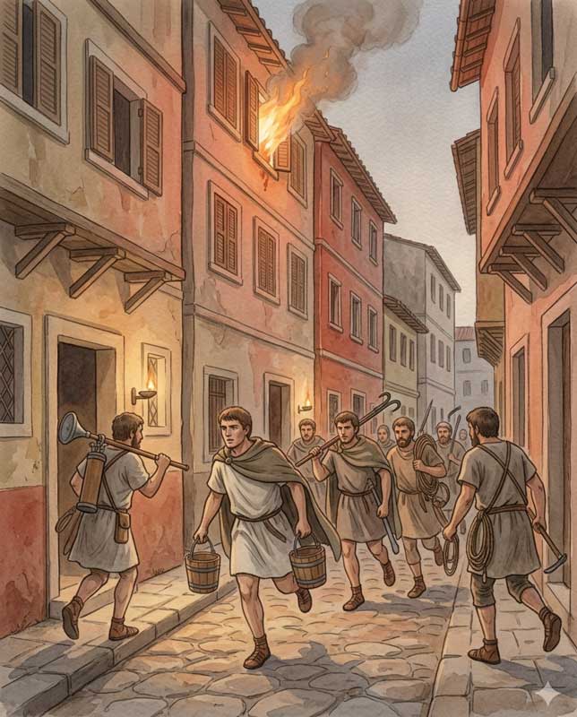 Die Vigiles: Roms Feuerwehr und Nachtpolizei unter Augustus