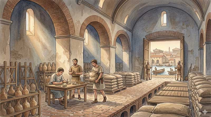 Horreum und Annona: die Getreideversorgung Roms als Kornkammer des Reichs
