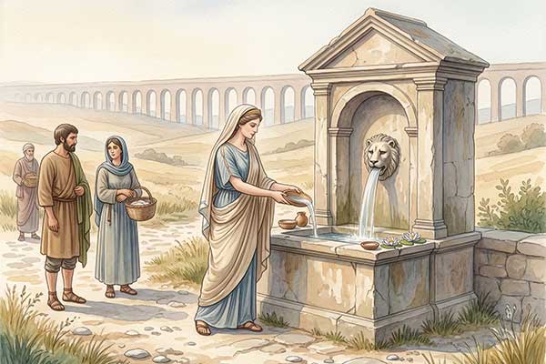 Iuturna — Göttin der Quellen und Brunnen im römischen Januar