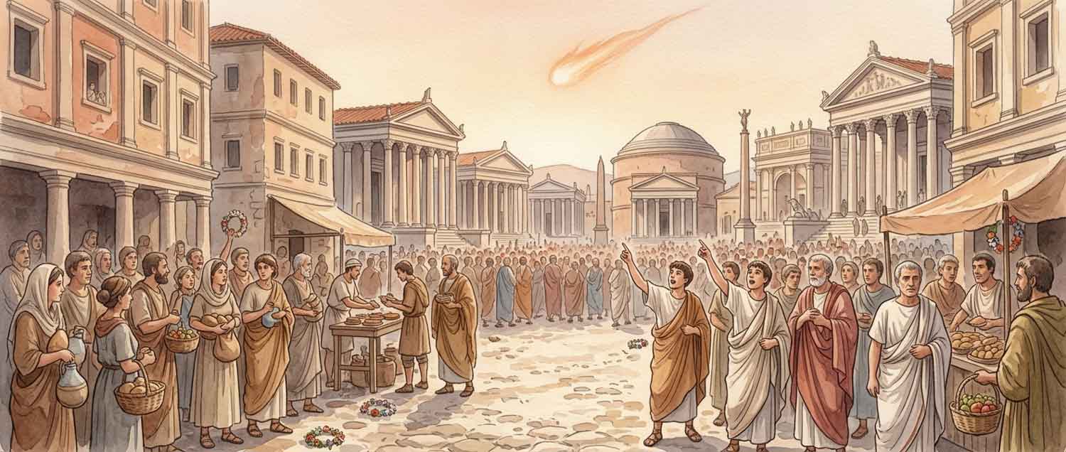 Caesars Komet: das sidus Iulium über den Spielen des Jahres 44 v. Chr.