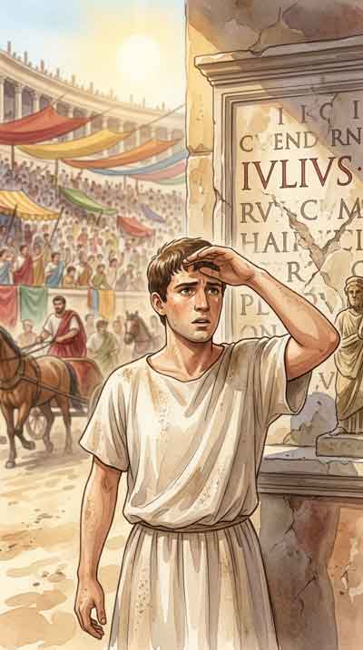 Römischer Juli: Hitze über dem Forum Romanum