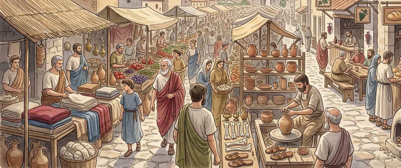 Mercatus: Markttage nach den Apollinarischen Spielen