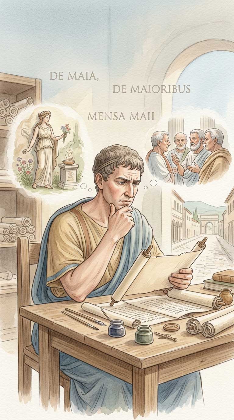 Maia und Bona Dea — die Wachstumsgöttinnen des römischen Mai