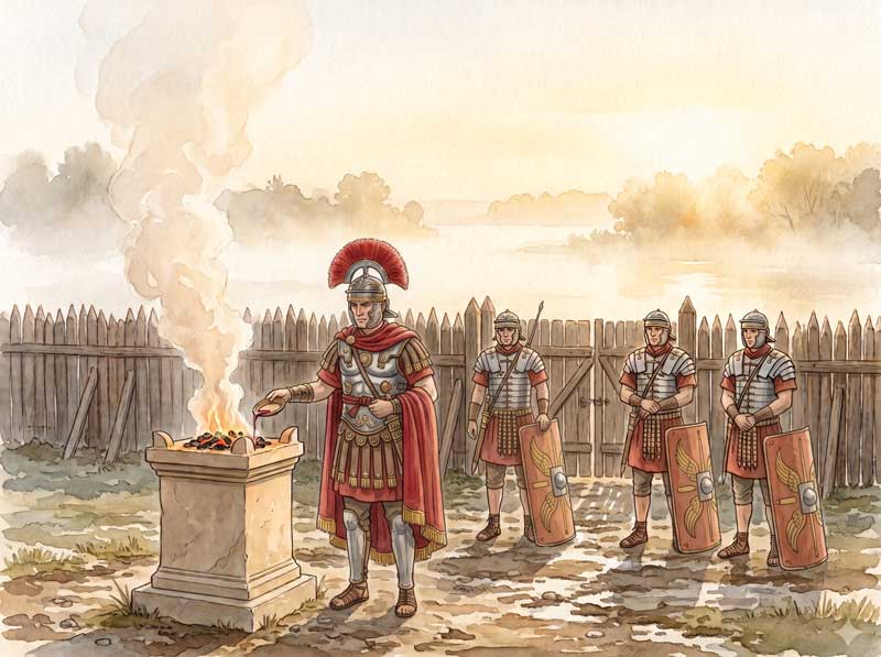 Legionsaltar am Limes: Kaisergeburtstag in Noricum und Germania Inferior