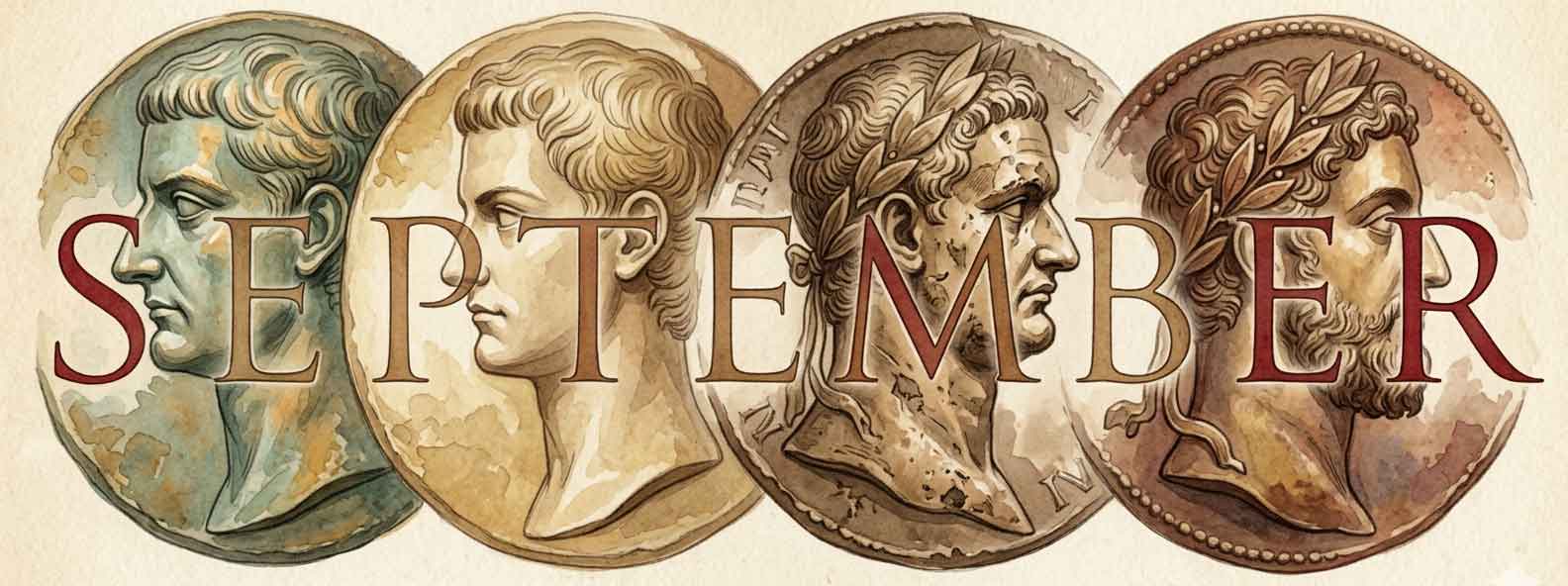 Monatsnamen im römischen Kalender: September, Germanicus, Hercules
