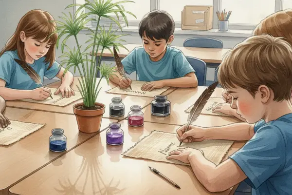 Papyrus im Schulunterricht
