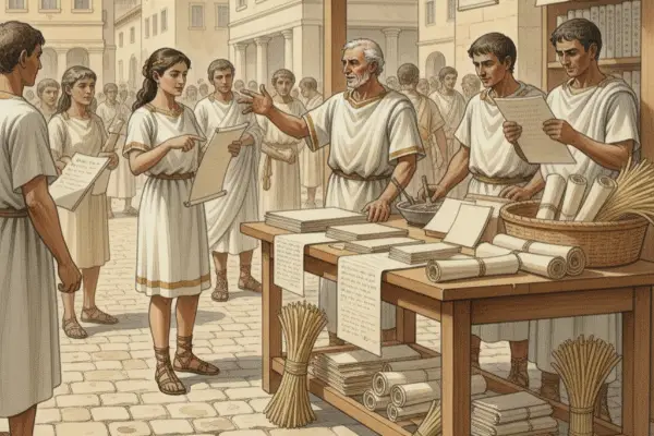 Papyrus im römischen Reich