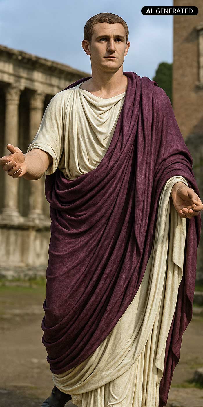 Toga Purpurgewand