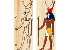 Lesezeichen Ägypten Horus